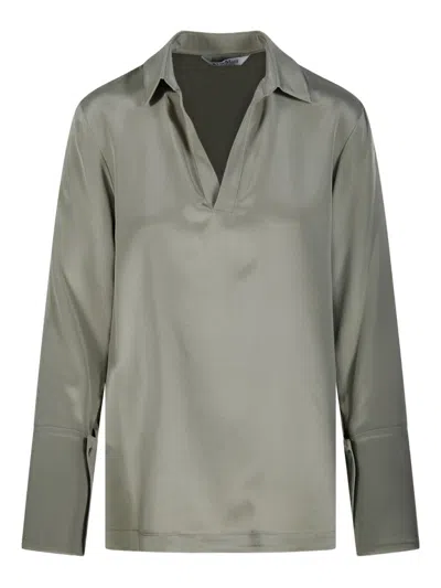 MAX MARA MAX MARA V-NECK BLOUSE