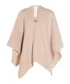 Max Mara V-neck Cape Coat