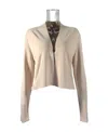 Max Mara V-neck Cardigan In Nude
