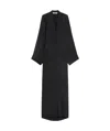 Max Mara Maxi Dress With Unique Cut-out In Black