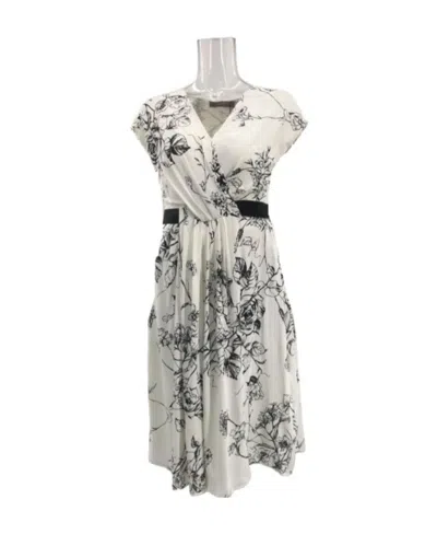 Max Mara V-neck Dress In Gray