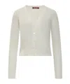 Max Mara Ramo Cardigan In White