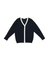 Max Mara V-neck Long-sleeved Sweater In Black
