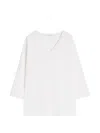 Max Mara V-neck Pullover In White