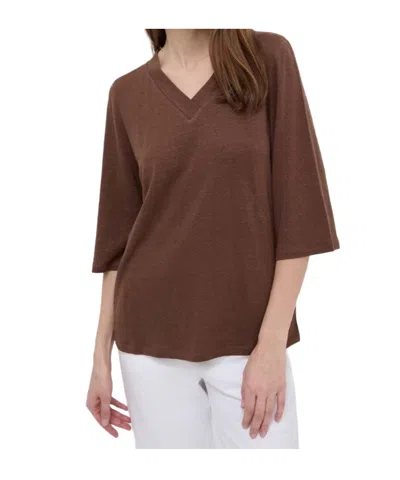Max Mara V-neck T-shirt In Red