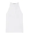 Max Mara V-neck Vest In White