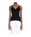 Max Mara Gallura Silk-blend V-neck Top In White
