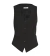 MAX MARA V-NECK WAISTCOAT TOP