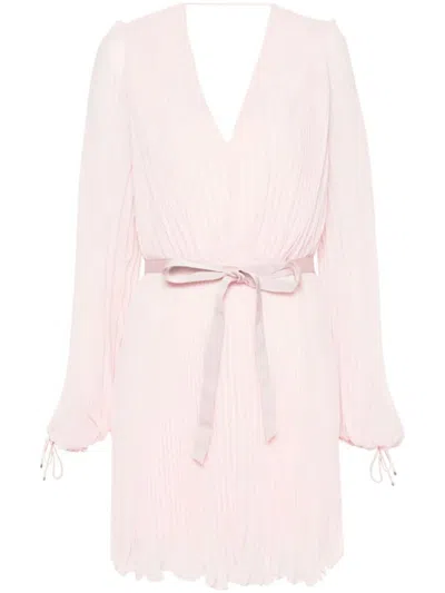 Max Mara V-necked Mini Dress