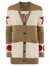 Max Mara Valido 1951-motif Striped Cardigan In Multi