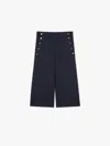 Max Mara Valdez Jersey Trouser Navy
