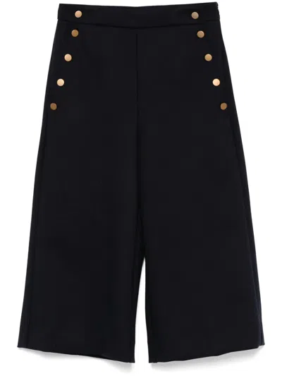 Max Mara Valdez Shorts In Blue
