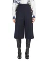 Max Mara Valdez Stretch Wool Blend Bermuda Shorts In Ultramarin