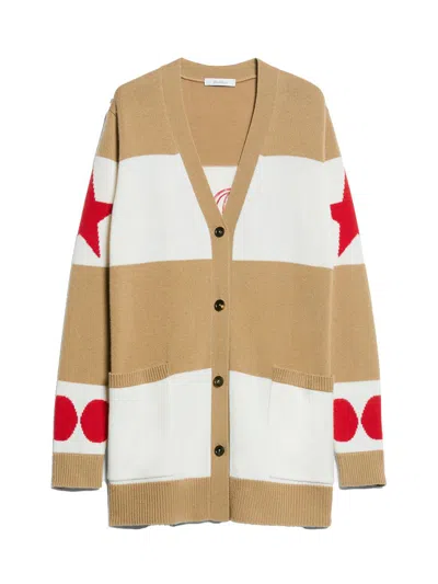 MAX MARA MAX MARA VALIDO WOOL AND CASHMERE CARDIGAN