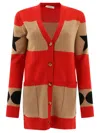 Max Mara "valido" Wool And Cashmere Cardigan In Red