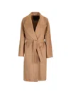 Max Mara Valle Tailored Coat In Neutral