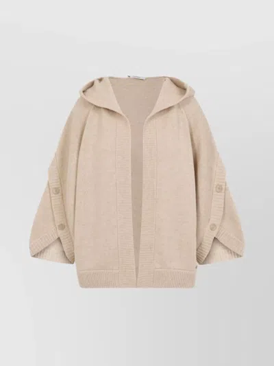 Max Mara Vals Bottons Cardigan Knitwear In Neutral