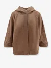 Max Mara Vals Wool And Cashmere Cardigan In Brown