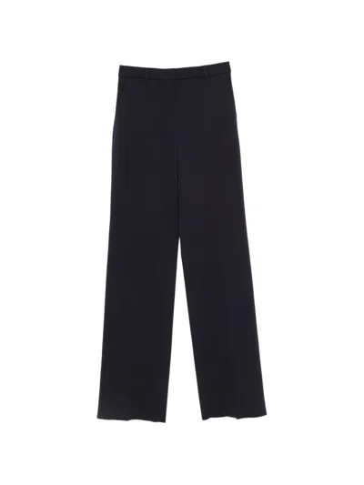 Max Mara Vanesio Straight-leg Trousers In Blue