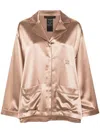 Max Mara Pianoforte Silk Tunic In Neutral