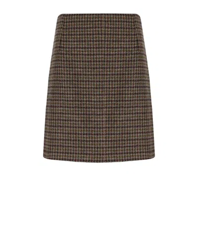 Max Mara Vata Brown Skirt