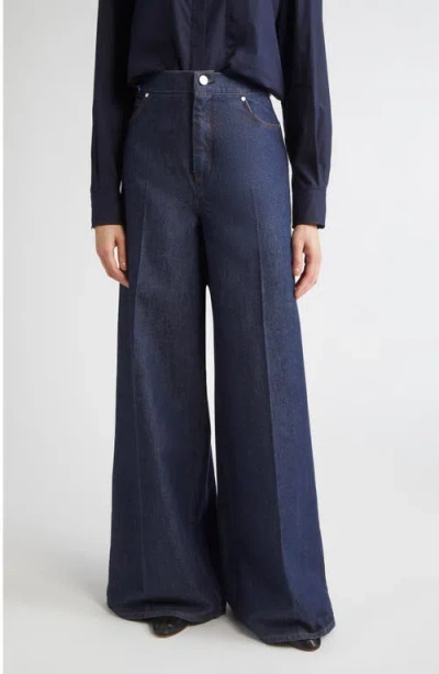 MAX MARA MAX MARA VEGA DENIM WIDE LEG JEANS