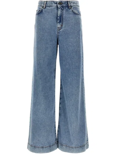 Max Mara Vega Jeans In Blue