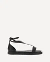 Max Mara Leather Sandals With Premium Quality In Multi