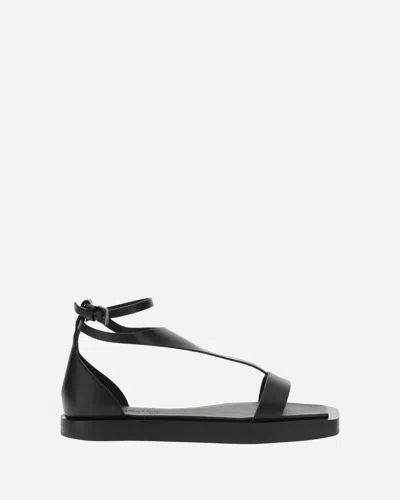 MAX MARA VELAFLAT SANDALS