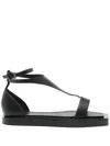 Max Mara Velaflat Sandals In Black