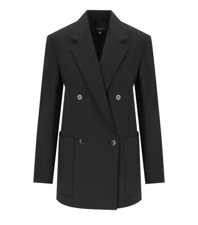 Max Mara Veloce Black Double-breasted Blazer
