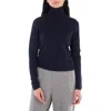 Max Mara Veloce Cashmere Turtleneck Jumper In Black