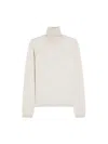 Max Mara Veloce Lightweight Cashmere Turtleneck In Beige