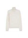 Max Mara Veloce Lightweight Cashmere Turtleneck In Beige