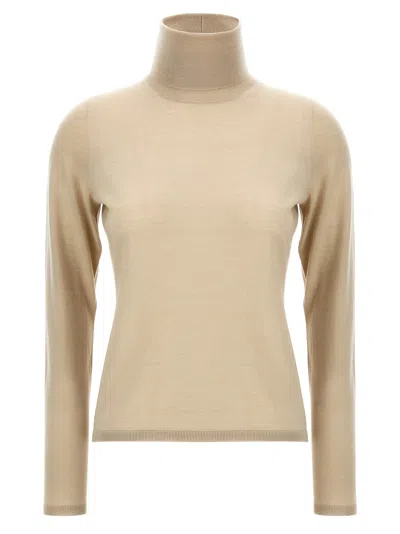 Max Mara Veloce Sweaters And Cardigans Beige In Neutral