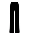Max Mara Velvet Boot-shaped Pants In Multi