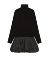 Max Mara Velvet Osso In Black