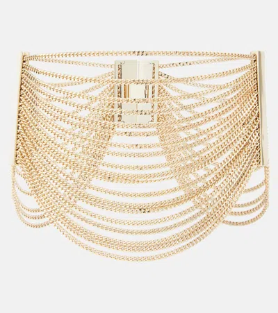 Max Mara Vento Necklace In Gold