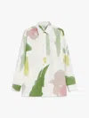 Max Mara Verace Abstract-print Long-sleeve Shirt