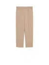 Max Mara Verbano Slim-fit Stretch-wool Trousers In Brown