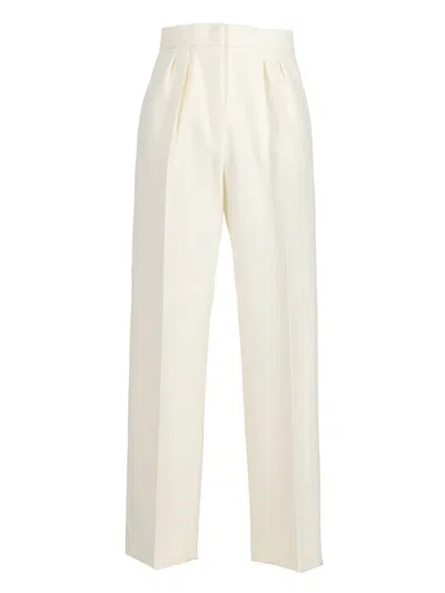 MAX MARA MAX MARA VERBANO SLIM-FIT STRETCH-WOOL TROUSERS