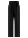 Max Mara "verbano" Stretch Wool Slim Trousers