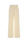 Max Mara Button Detailed Wide Leg Trousers