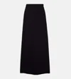 Max Mara Flared Hem Full Length High Waist Skirt