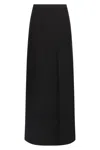 Max Mara Black Vernice Skirt In Black