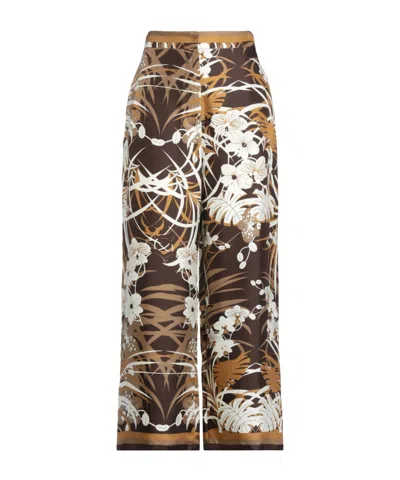 Max Mara Versatile Loose Casual Pants In Multi