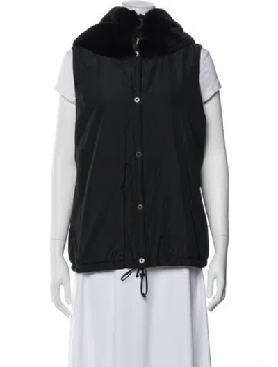 Pre-owned Max Mara Vest In Black