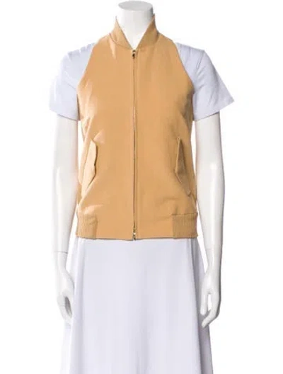 Pre-owned Max Mara Vest In Neutral