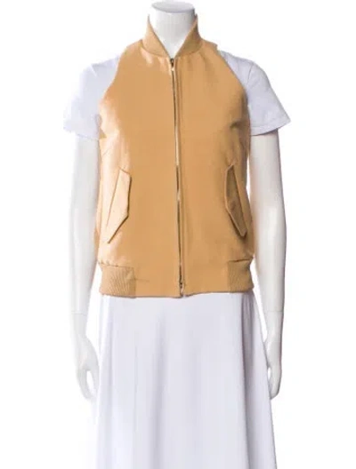 Pre-owned Max Mara Vest In Neutral