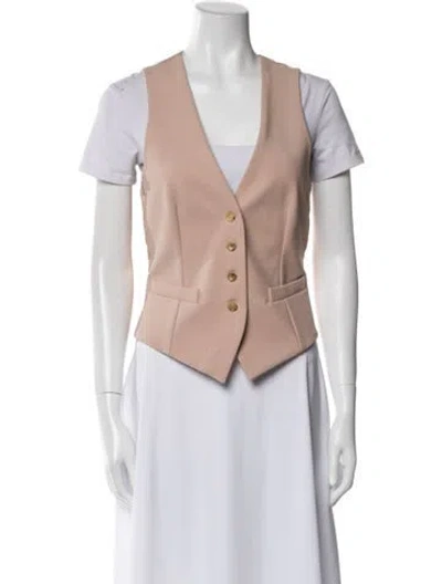 Pre-owned Max Mara Vest In Neutral